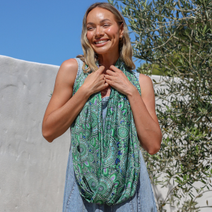 Sun Wrap UPF50+, Country Journey (Green)
