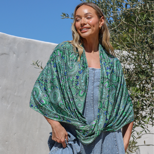 Sun Wrap UPF50+, Country Journey (Green)