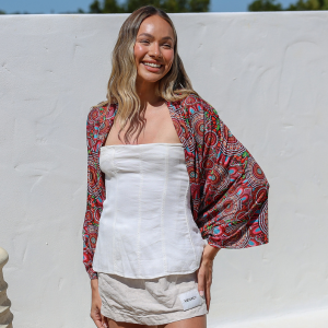 Sun Wrap UPF50+, Country Journey (Red)