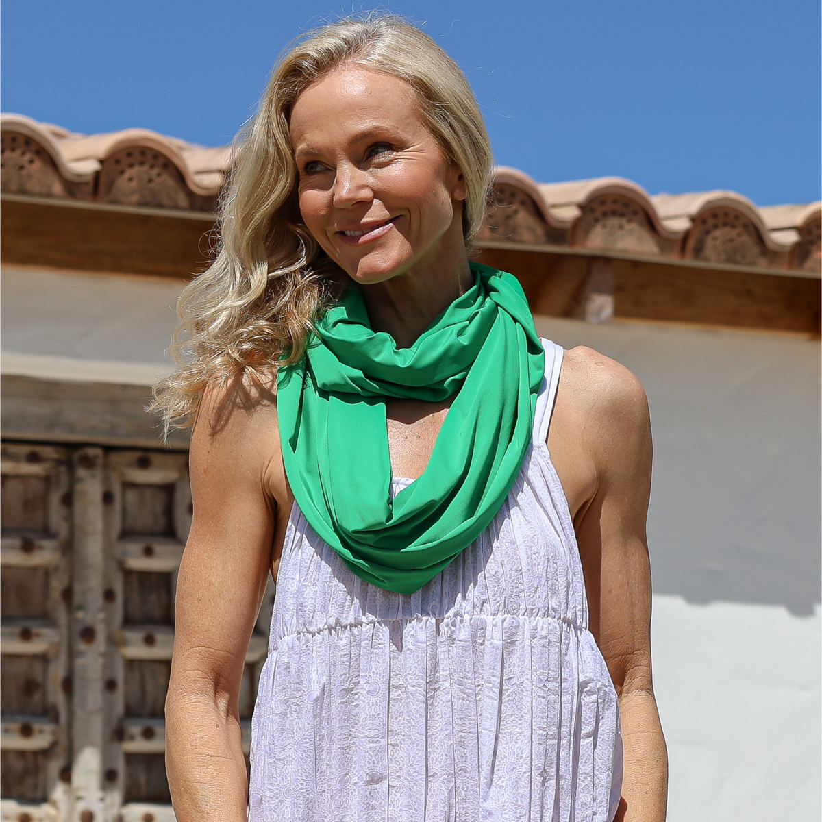 Sun Wrap UPF50+, Green Jelly Bean