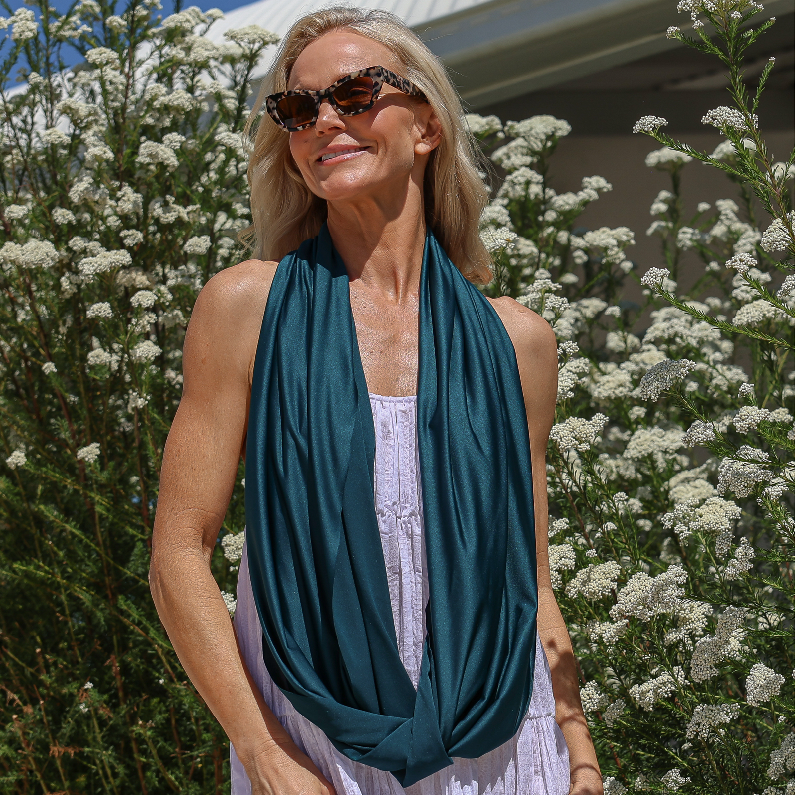 Sun Wrap UPF50+, Indian Teal
