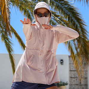 Long Sun Jacket UPF50+, Ice Cool Fabric