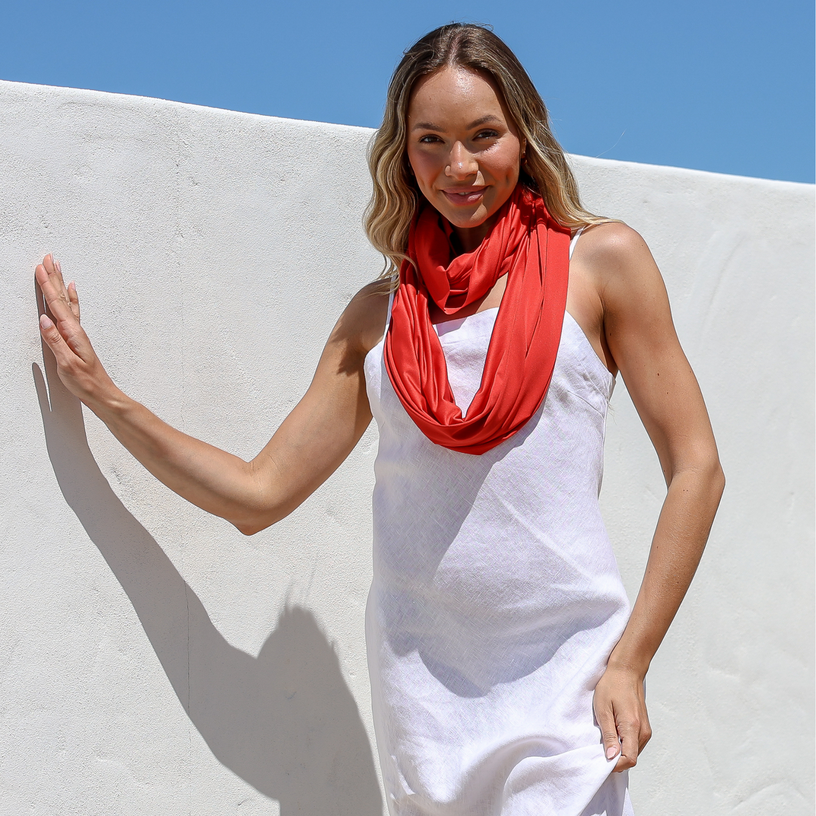 Sun Wrap UPF50+, Racing Red