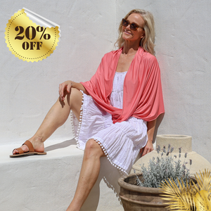 Sun Wrap UPF50+, Sugar Coral