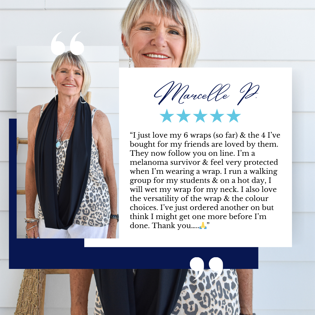 Sun Wrap UPF50+, Black