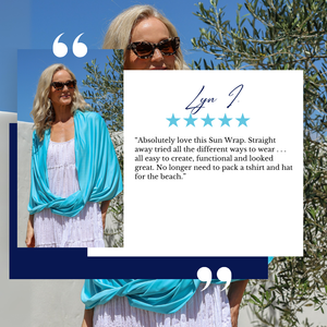 Sun Wrap UPF50+, Capri