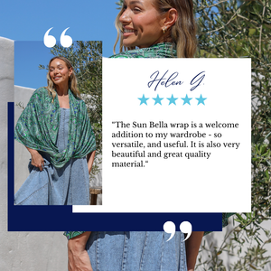 Sun Wrap UPF50+, Country Journey (Green)