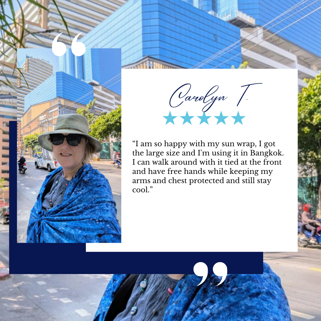 Sun Wrap UPF50+, Fairy Wren