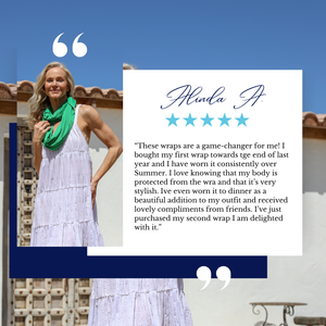 Sun Wrap UPF50+, Green Jelly Bean