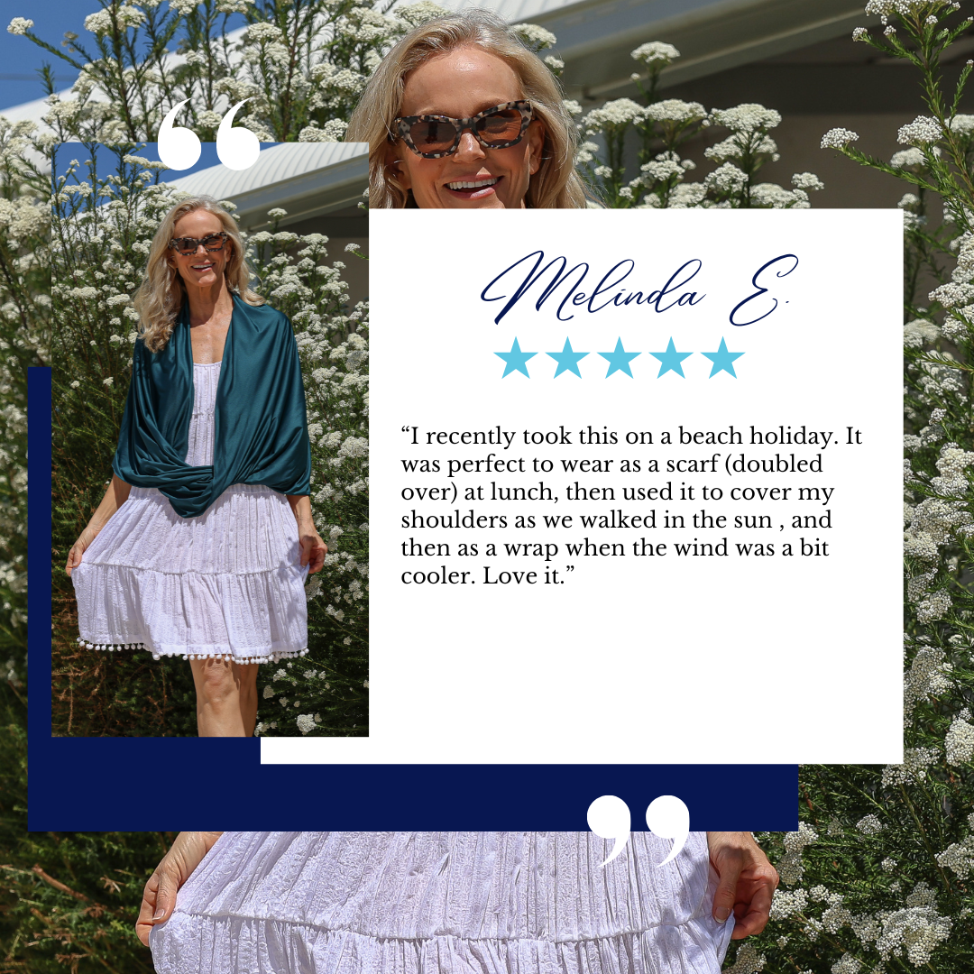 Sun Wrap UPF50+, Indian Teal