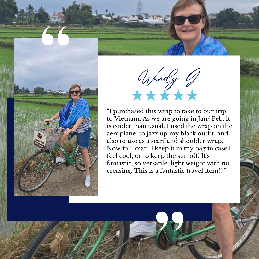 Sun Wrap UPF50+, Into The Blue