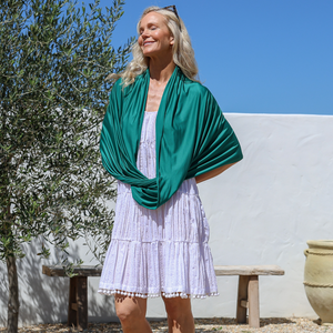 Sun Wrap UPF50+, Ultramarine Green