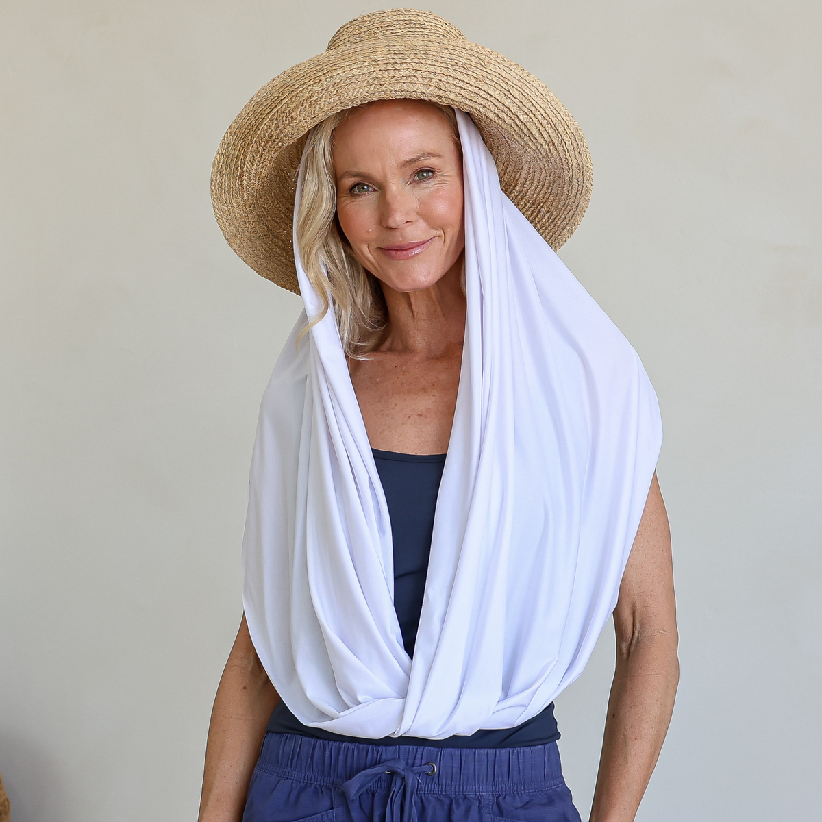 Sun Wrap UPF50+, White