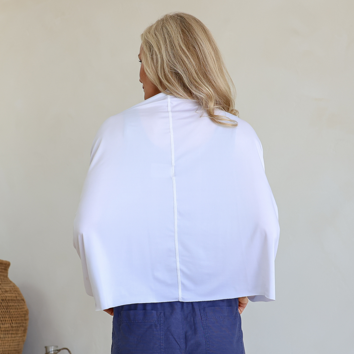 Sun Wrap UPF50+, White