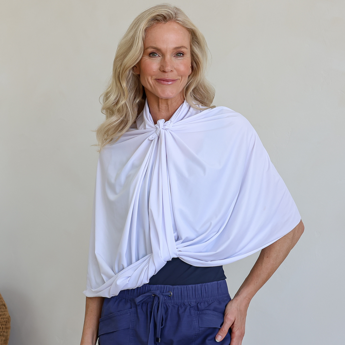 Sun Wrap UPF50+, White