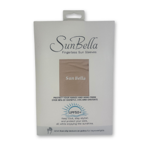 Sun Protection Arm Sleeves UPF50+, Bisque