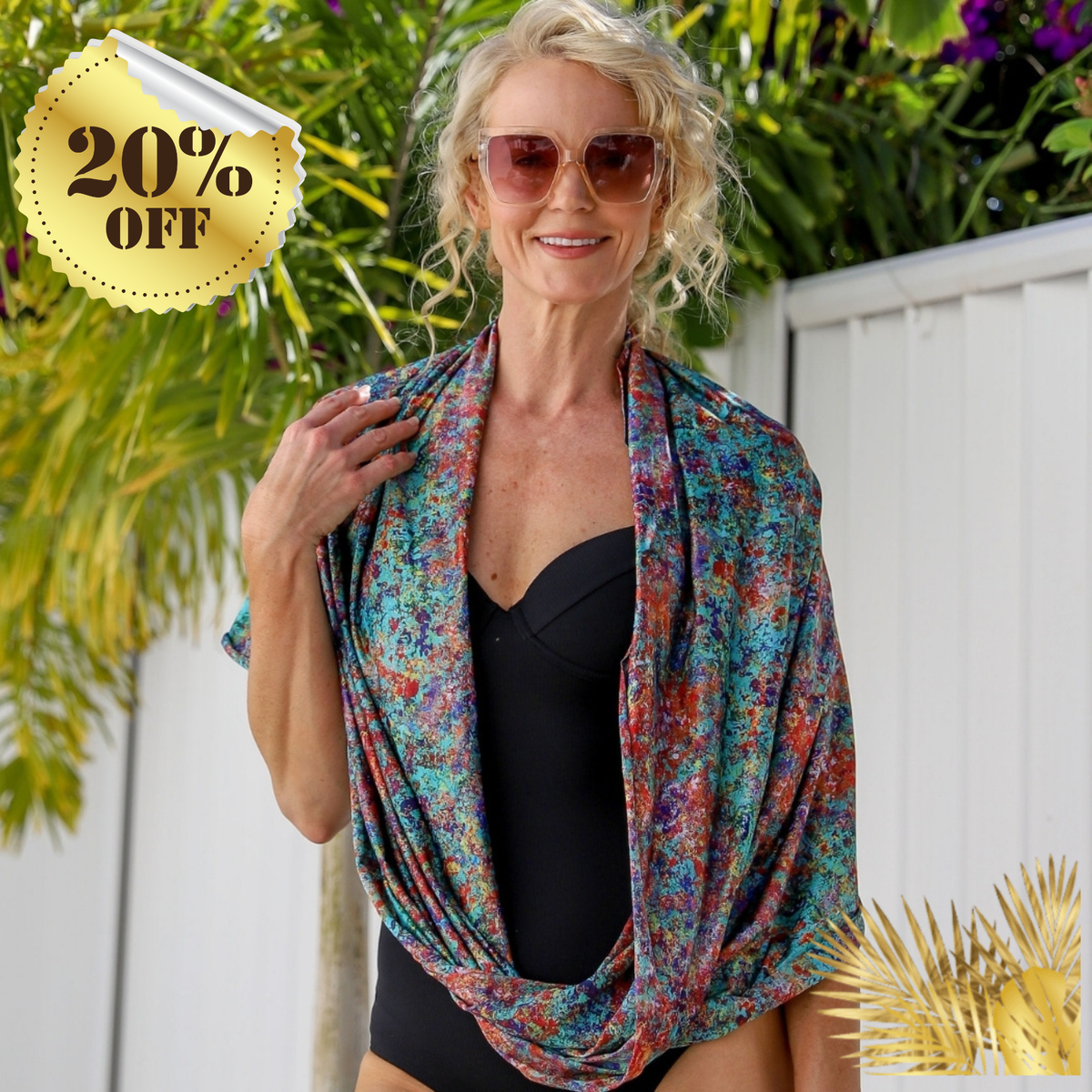 Sun Wrap UPF50+, Rainbow Bee Eater