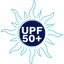Elegant sun protection. Australian sun scarf & parasol designer. UPF50 logo