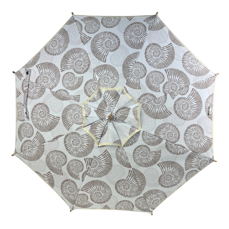 Coast Sun Parasol. Ocean Shells (Beige)