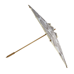 UPF50+ Coast UV Sun Parasol. Ocean Shells (Beige)