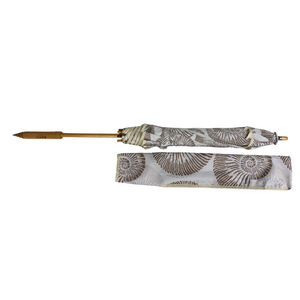 UPF50+ Coast UV Sun Parasol. Ocean Shells (Beige)