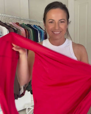 Sun Wrap UPF50+, Racing Red