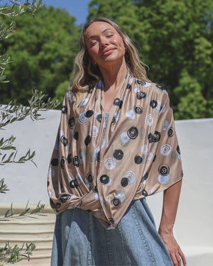 Sun Wrap UPF50+, Cappuccino Club