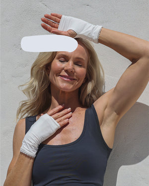 Sun Gloves (Hand Covers) UPF50+, Black