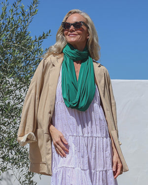 Sun Wrap UPF50+, Ultramarine Green