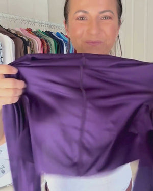 Sun Wrap UPF50+, Aubergine