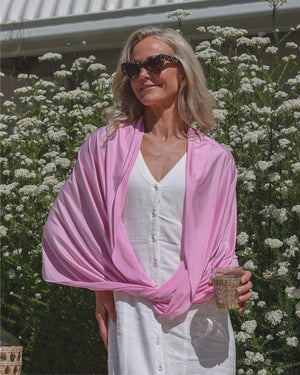 Sun Wrap UPF50+, Blush Pink