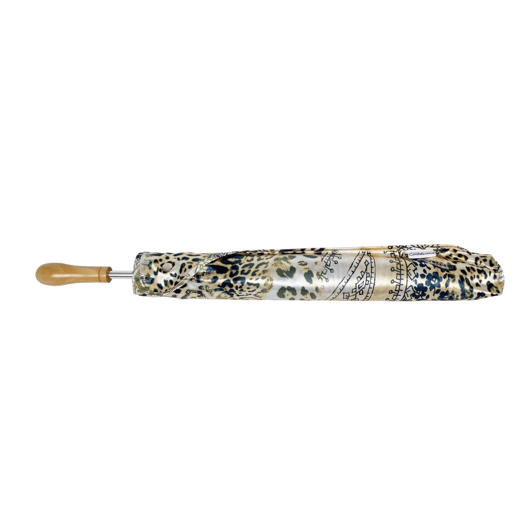 UV Sun Umbrella, Faded Leopard, Telescopic - CLEARANCE