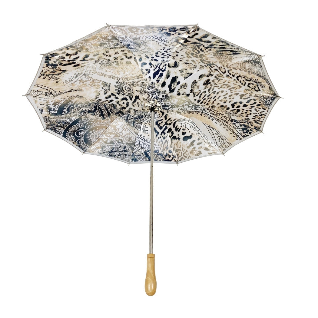 UV Sun Umbrella, Faded Leopard, Telescopic - CLEARANCE
