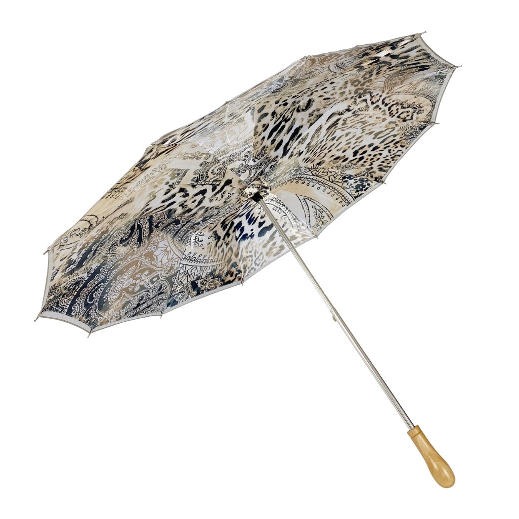 UV Sun Umbrella, Faded Leopard, Telescopic - CLEARANCE