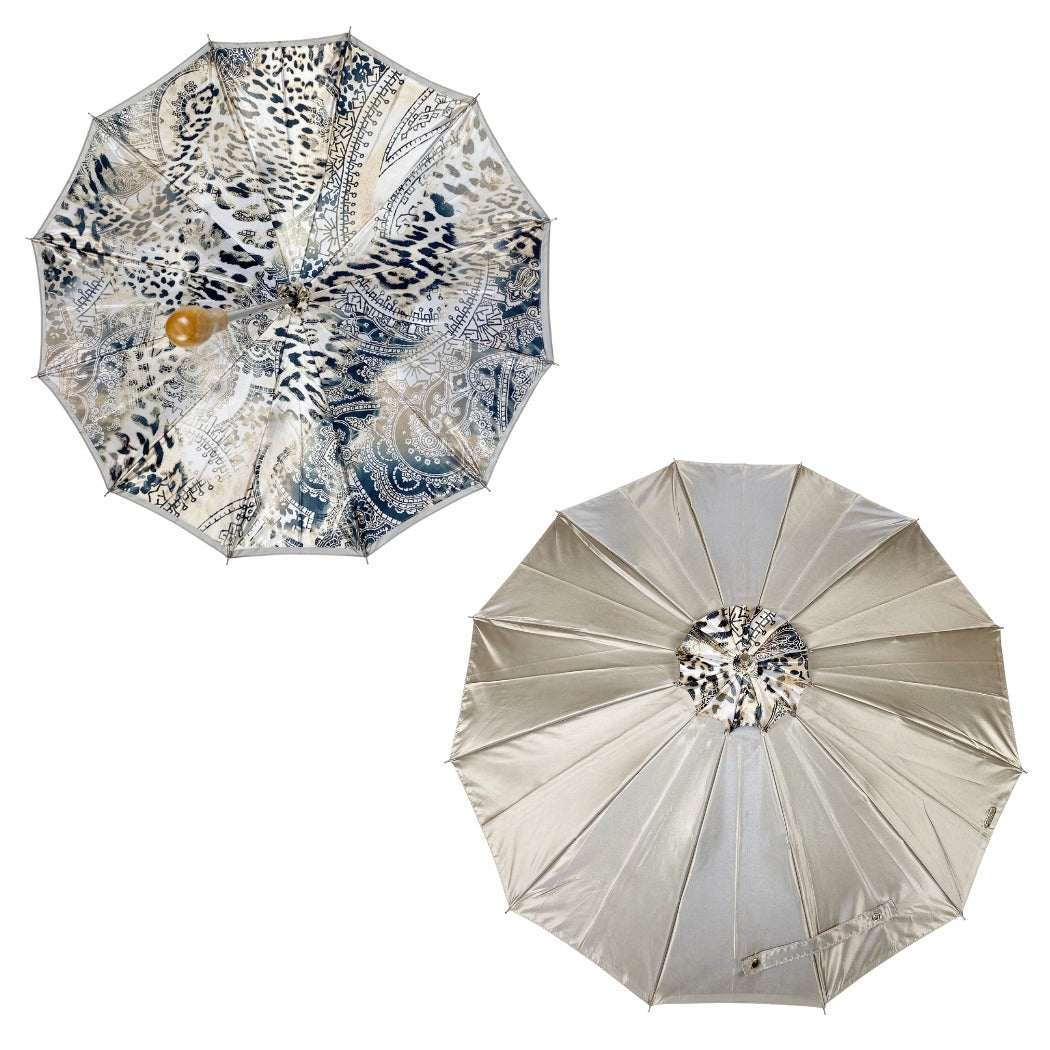 UV Sun Umbrella, Faded Leopard, Telescopic - CLEARANCE