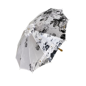 UV Sun Umbrella, Midnight Blossoms, Telescopic.