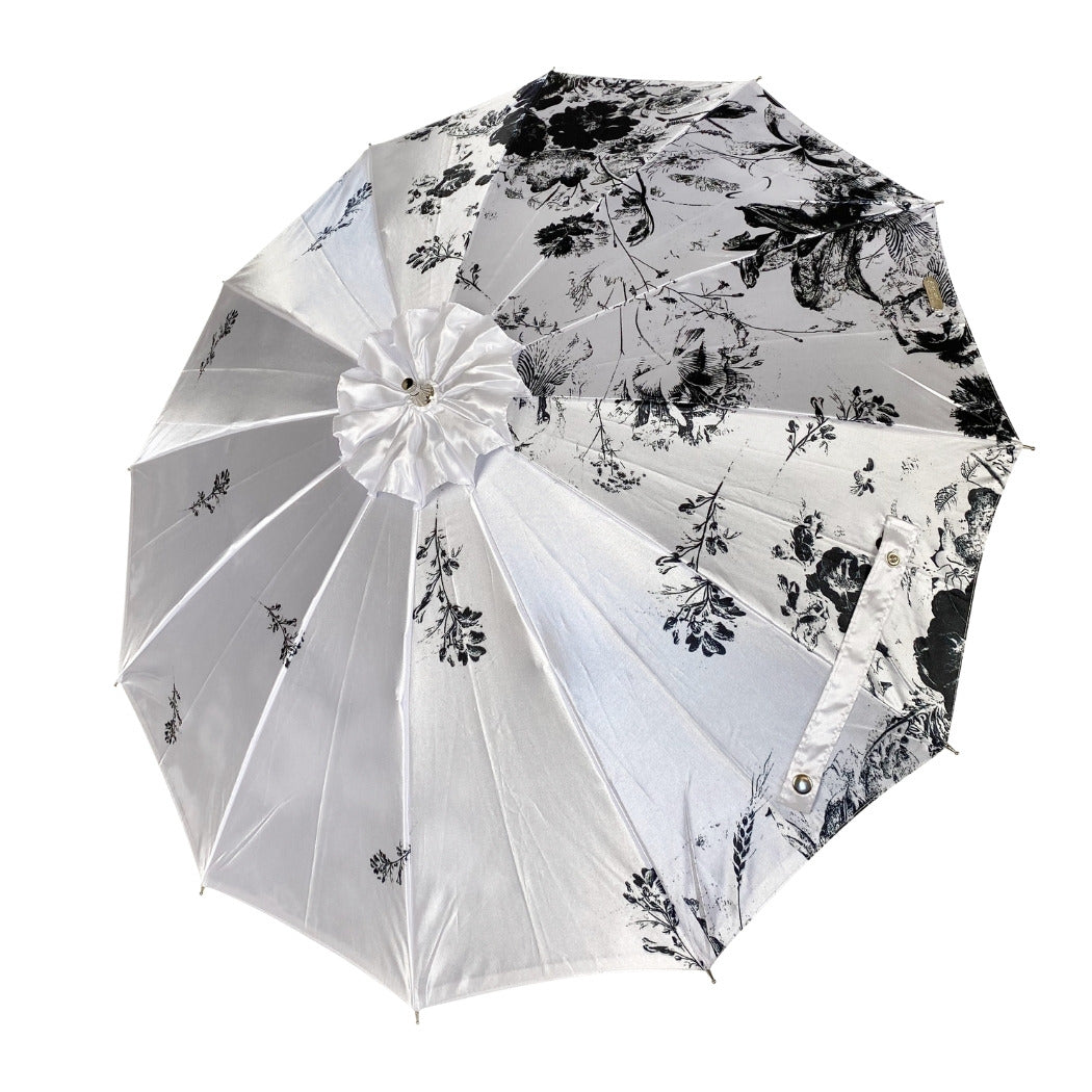 Midnight Blossoms UV Umbrella, All Seasons Collection.