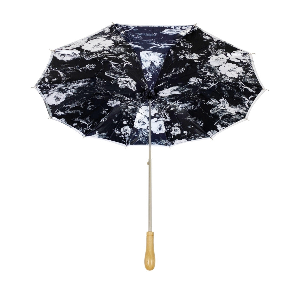 Midnight Blossoms UV Umbrella, All Seasons Collection.