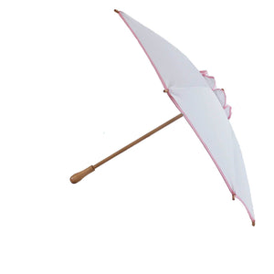 Sunbella Sun Parasol Short handle Cosmopolitan Sun Parasol - Pink on White